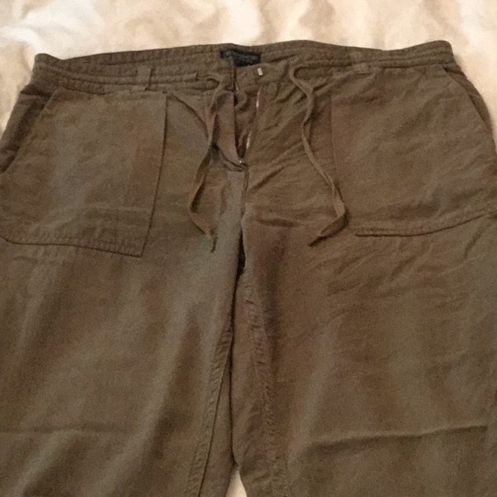 Topshop army green pants‎